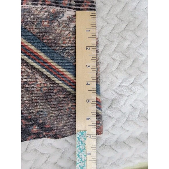 Etro Oversized Thick Ribbed Paisley Floral Turtleneck Sweater Sz 46 US Sz Large - Picture 15 of 16